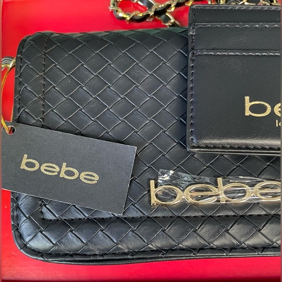 Bebe Crossbody Bag,Bebe Bag,Bebe Black Crossbody Bag - Picture 16 of 16